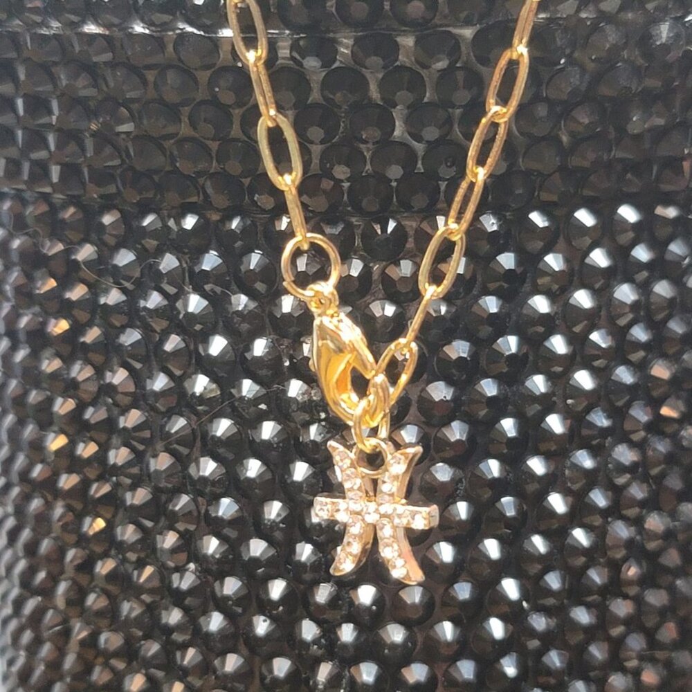 Pisces Zodiac Tumbler Charm - Picture 5 of 5